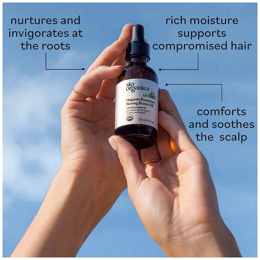 Sky Organics Rosemary Strong Roots Oil with Macadamia Oil 7