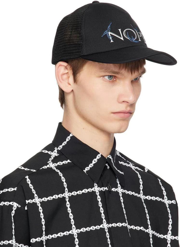 UNDERCOVER Black 'Nope' Cap 2