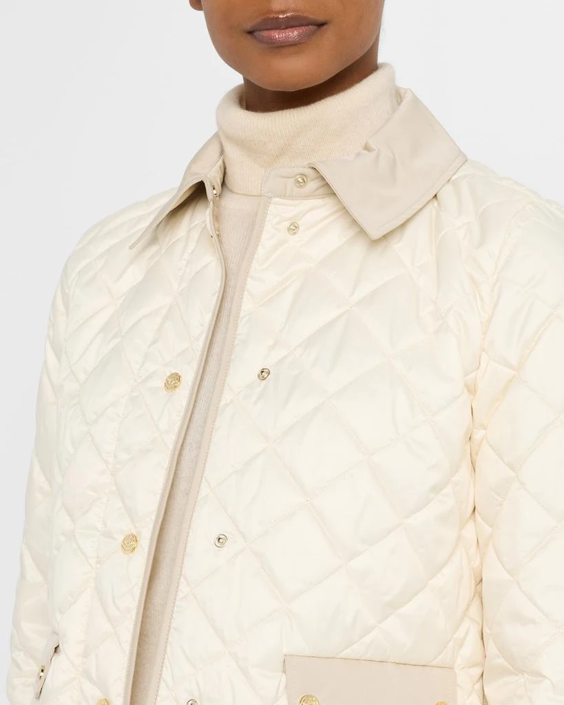 Marella Lipari Two-Tone Quilted Jacket 5