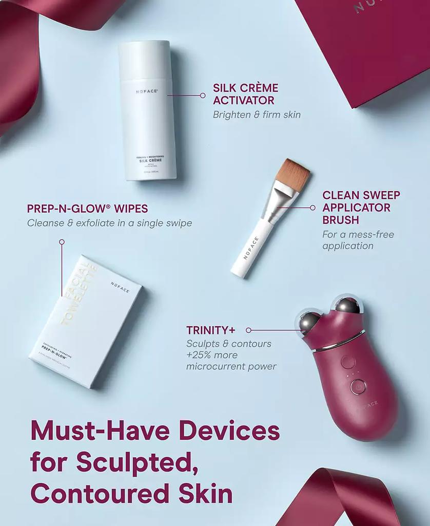 NuFace 4-Pc. TRINITY+ Limited Edition Smart Advanced Facial Microcurrent Device Set