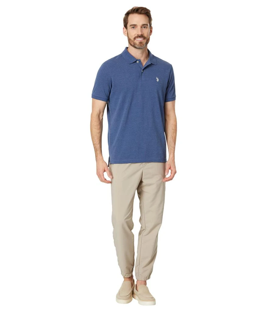 U.S. POLO ASSN. Solid Cotton Pique Polo with Small Pony 4
