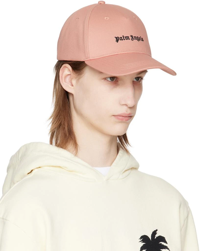 Palm Angels Pink Logo Cap 2
