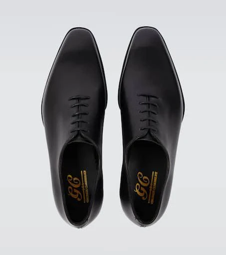 George Cleverley Merlin leather Oxford shoes 4