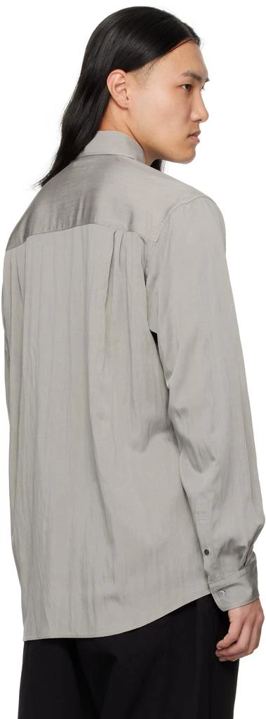 SOSHIOTSUKI Gray Arm Gusset Shirt 3
