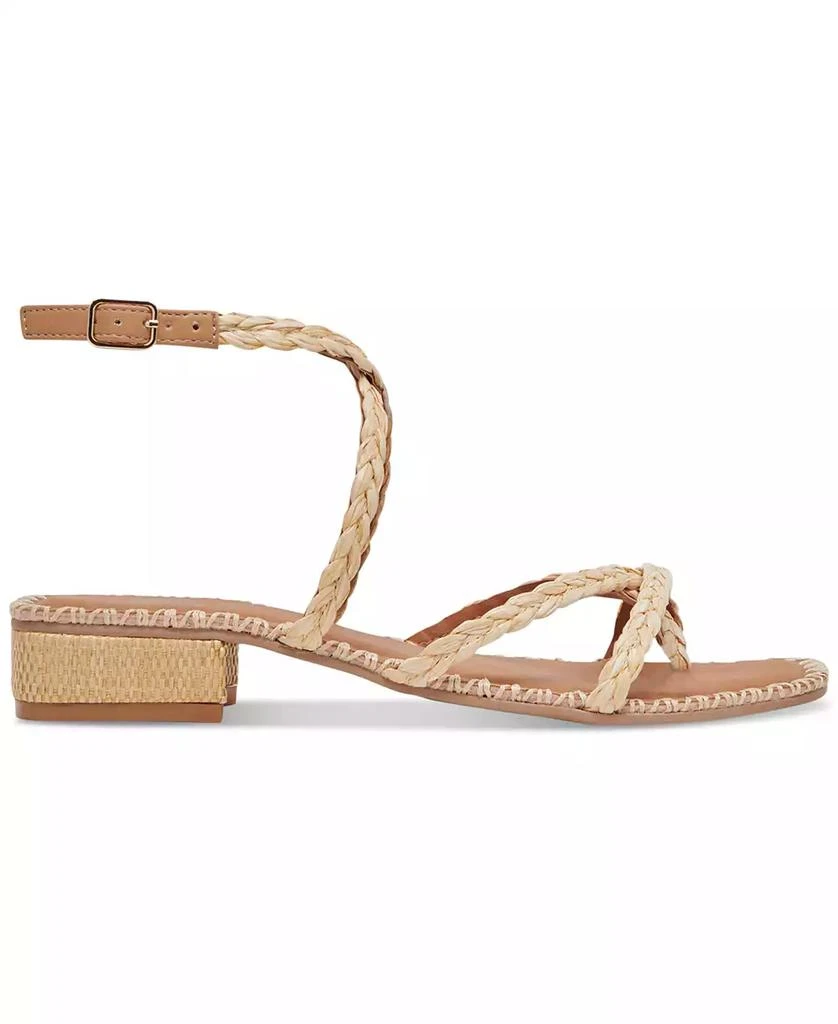 Dolce Vita Women's Brinn Ankle-Strap Strappy Whipstitch Block-Heel Sandals 2