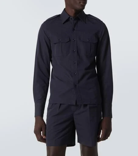 Tom Ford Cotton and silk poplin shirt 3