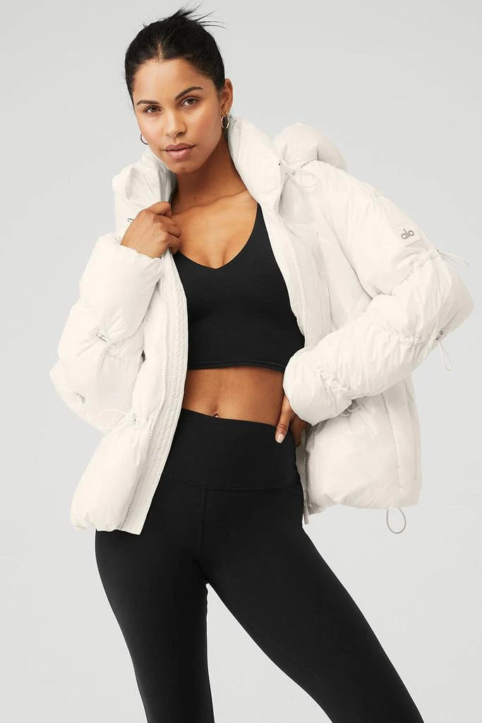Alo Stunner Puffer Jacket - Ivory