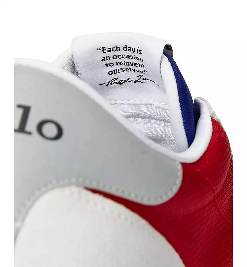 Ralph Lauren Men's Train 89 Suede & Oxford Sneaker 5