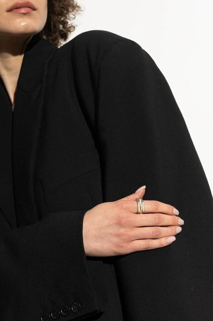 ALL SAINTS Allsaints Hexagonal Stacking Rings 2