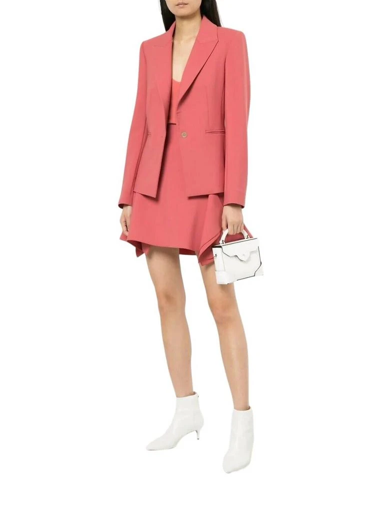 Dion Lee Double Wool Professional Blazer Jacket In Pink 3