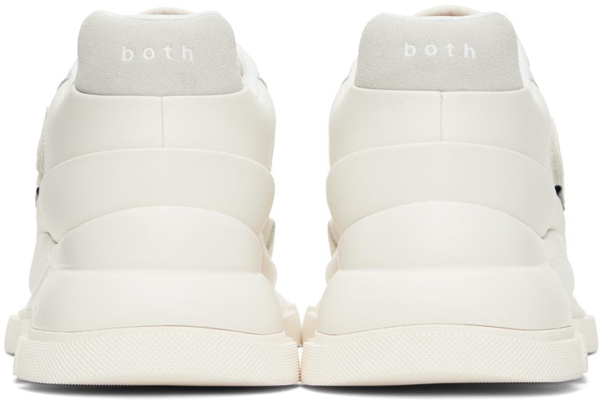 BOTH White Gao Eva Velcro Patch Sneakers