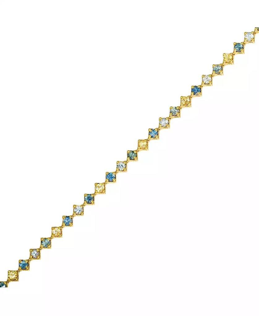 Le Vian Sapphire (3 ct. t.w.) Bracelet in 14k Honey Gold 2