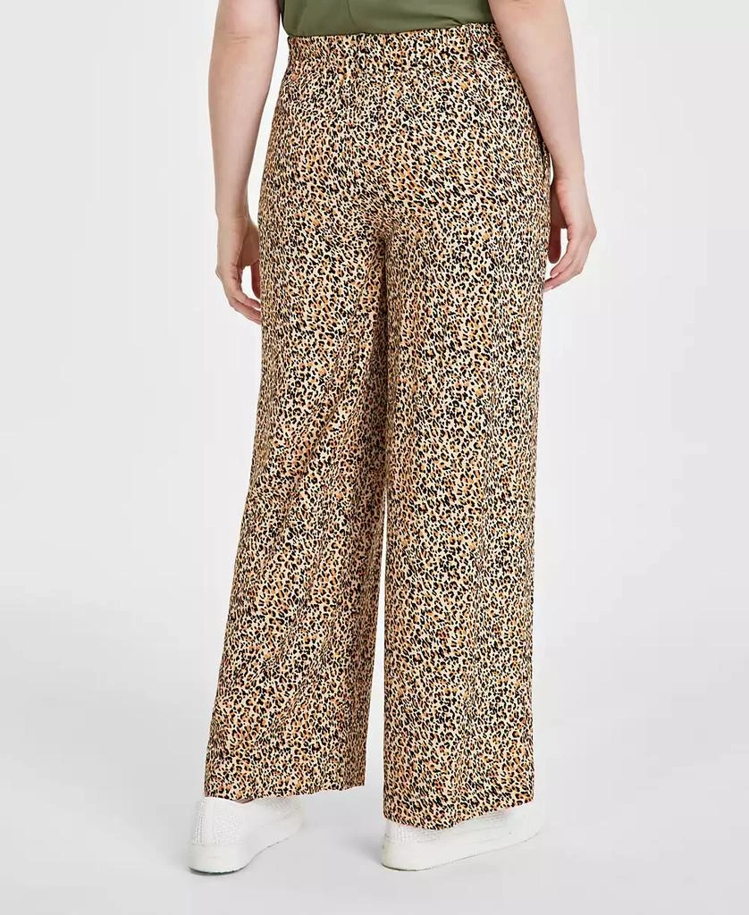 On 34th Women's Printed Wide-Leg Pants, Created for Macy's 4