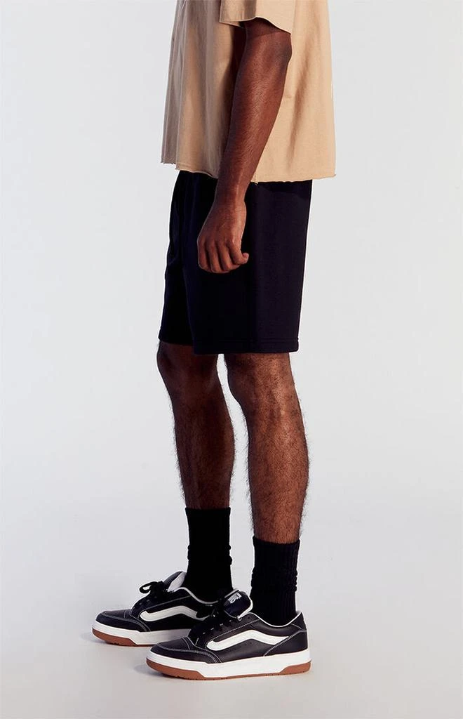 PacSun Fleece Black Sweat Shorts 4