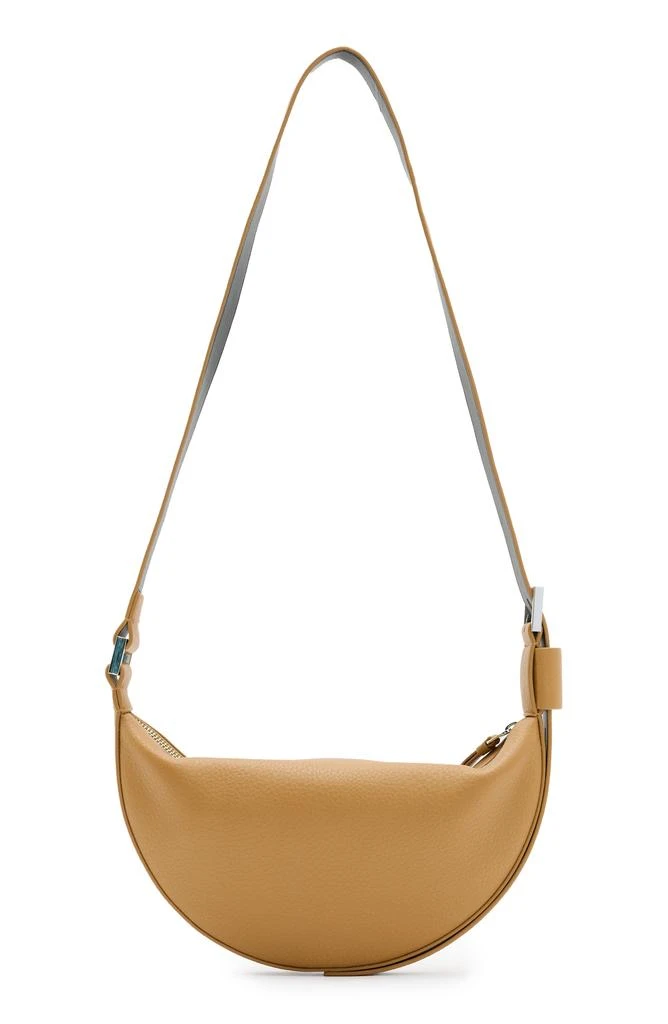 ALL SAINTS Half Moon Leather Crossbody Bag 2