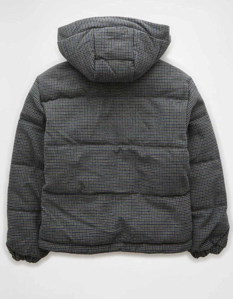 AE AE Plaid Hooded Puffer Jacket 4