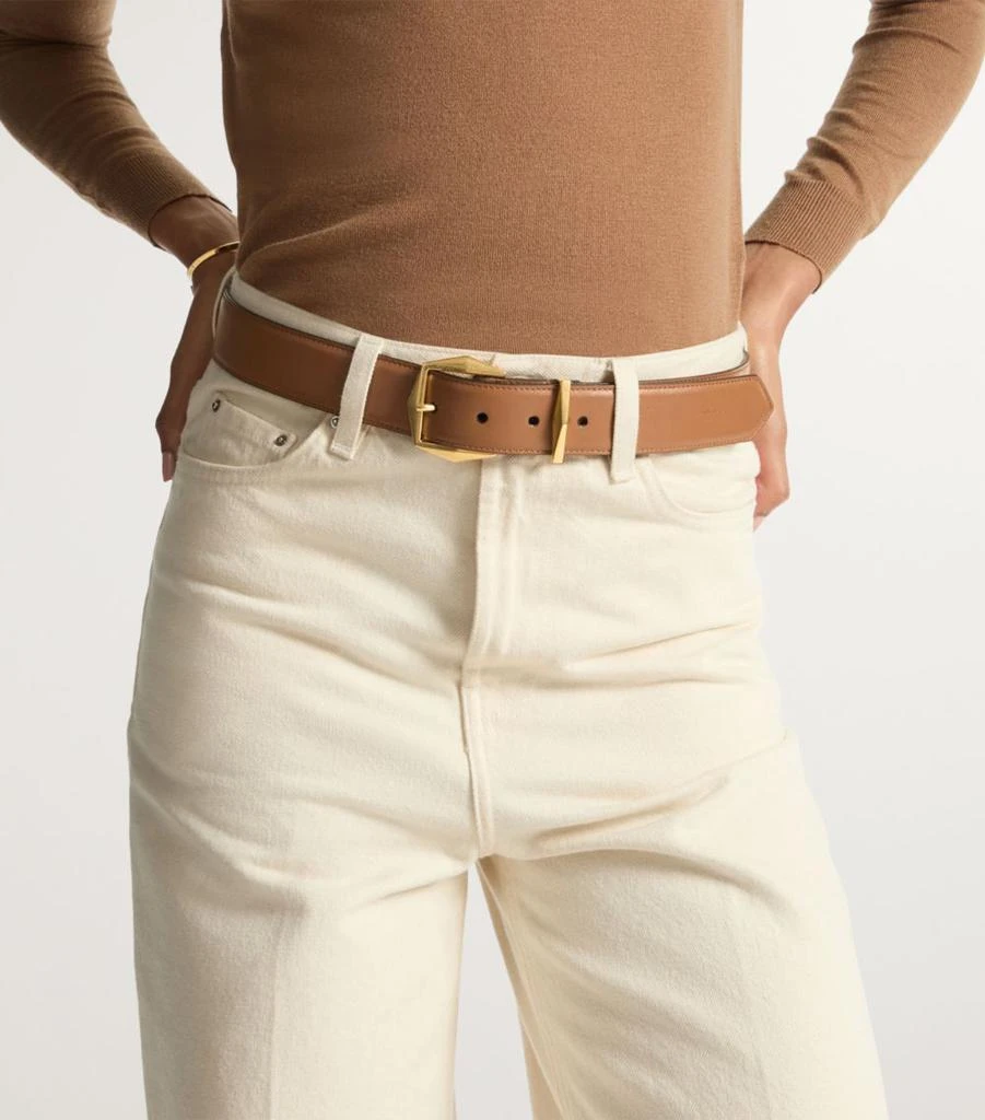 Jimmy Choo Diamond-Motif Belt 2