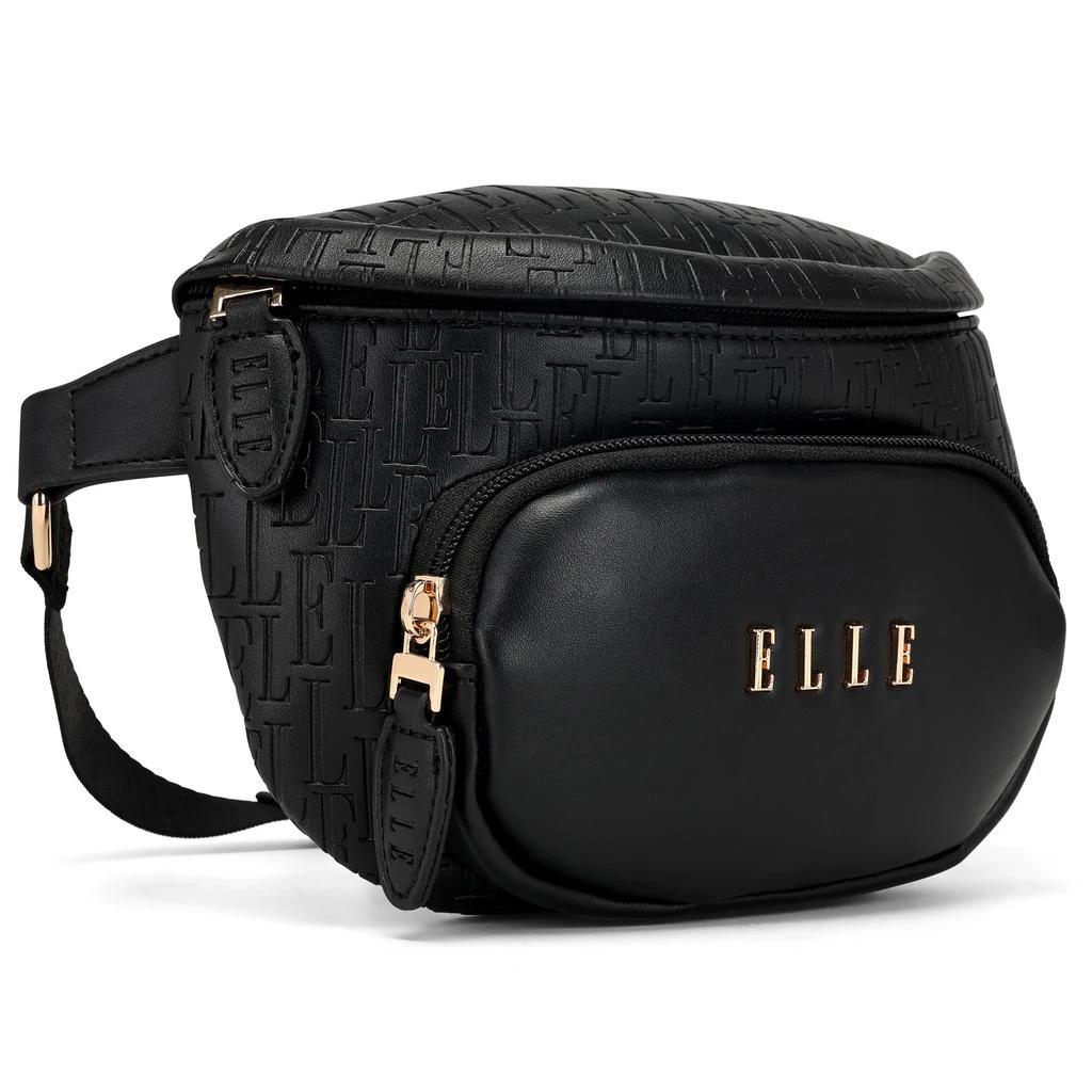 ELLE Wayfarer 1.8L Vegan Leather Monogram Sling 1
