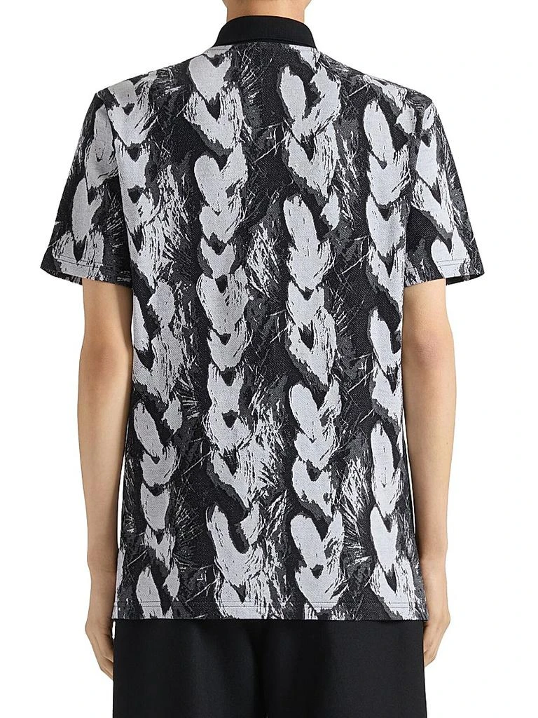 Givenchy Polo Shirt in Hair Jacquard 3