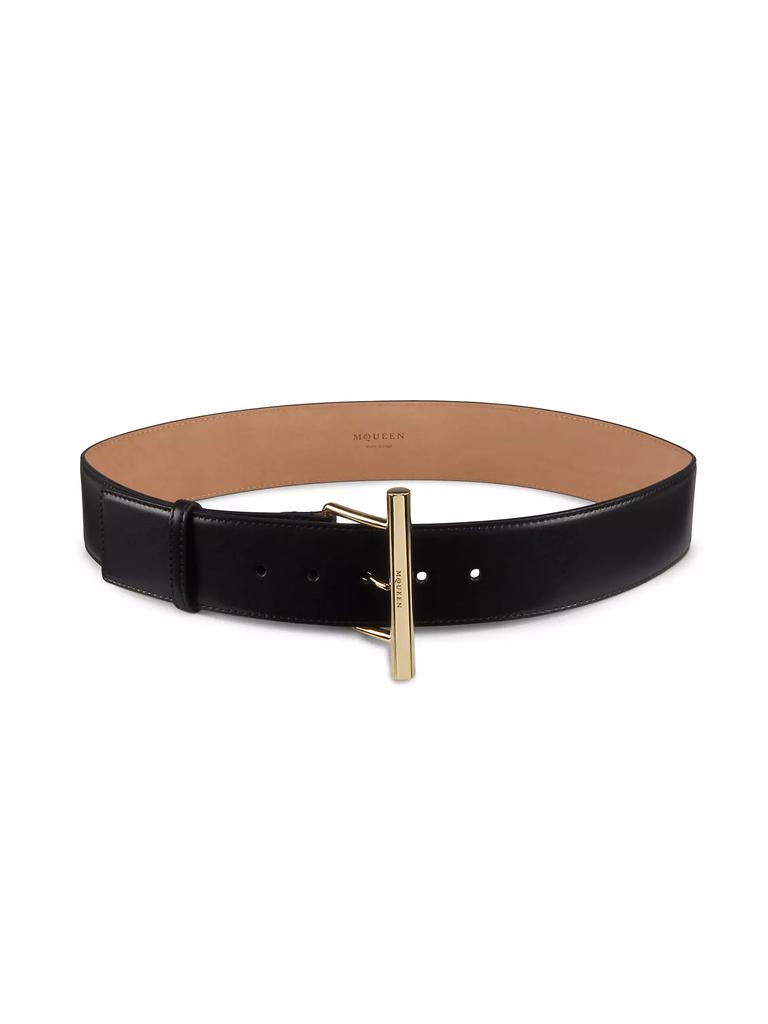 Alexander McQueen Sling Leather Belt - Belts - Free Shipping
