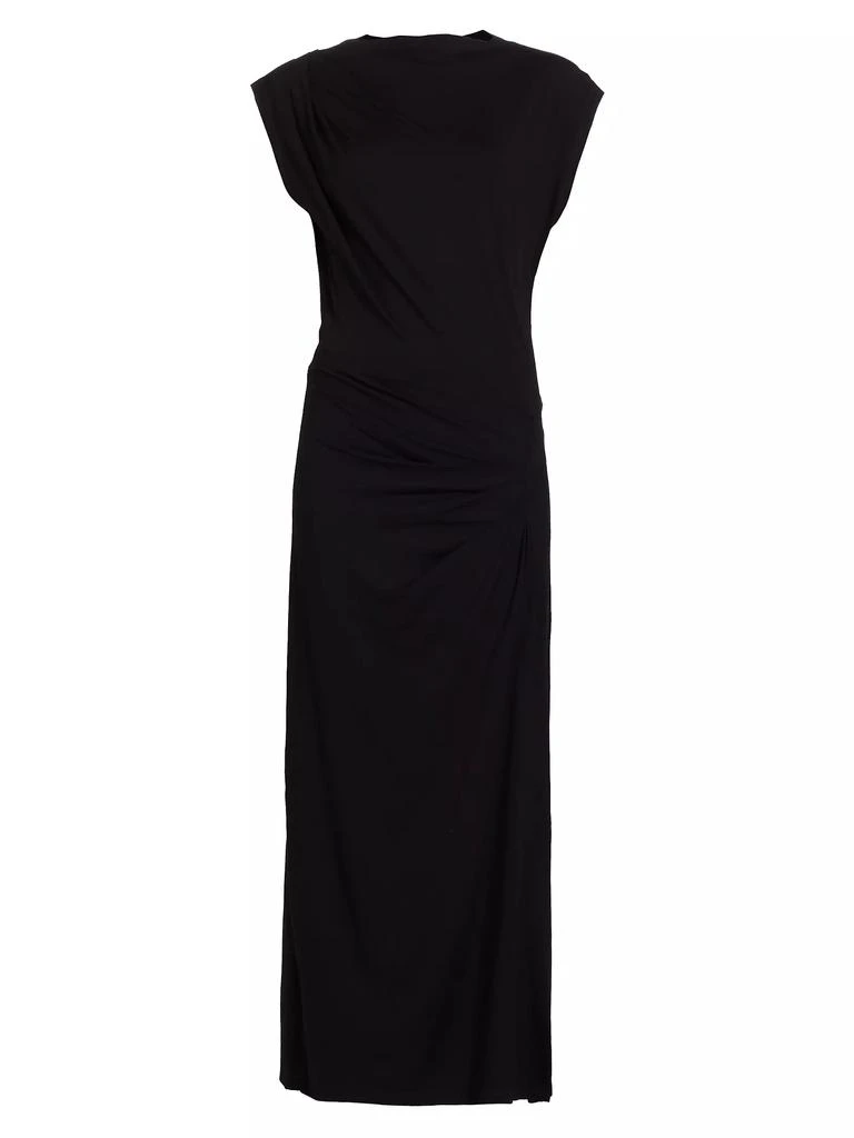 Isabel Marant Étoile Naerys Gathered Jersey Dress 1