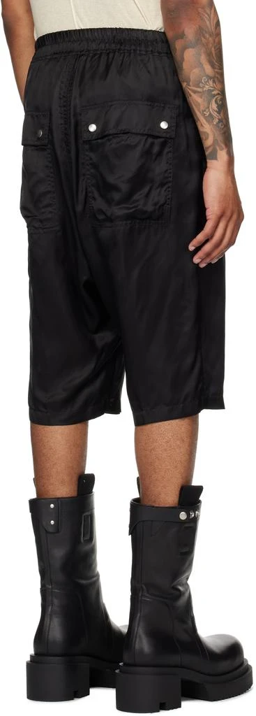 Rick Owens Black Concordians Bela Pods Shorts 3