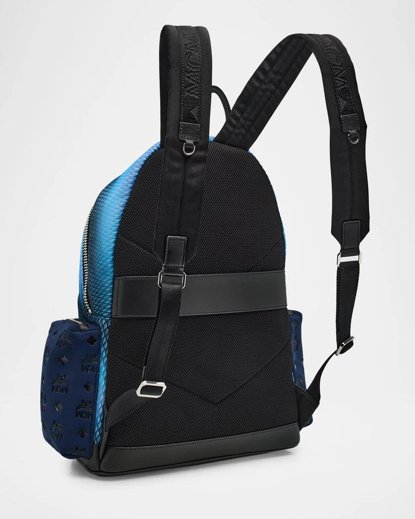MCM Men's Stark Mesh and Neoprene Backpack 3