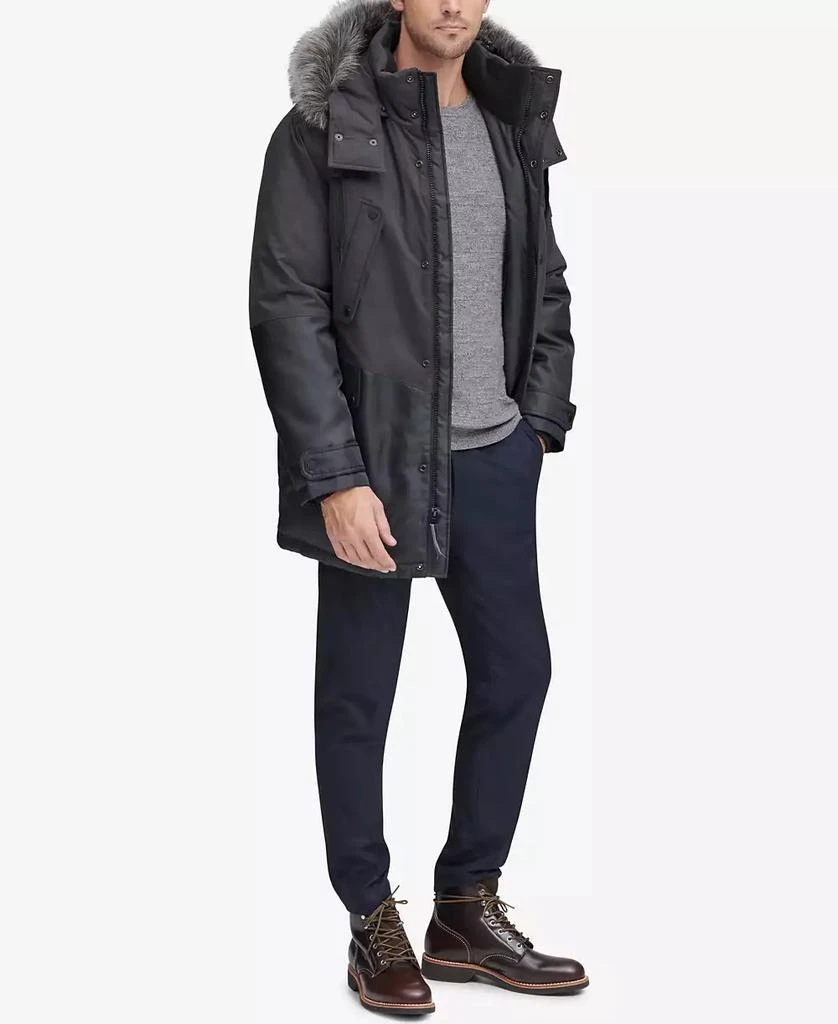 Marc New York by Andrew Marc Men
s Mixed-Media Parka with Removable Hood 4