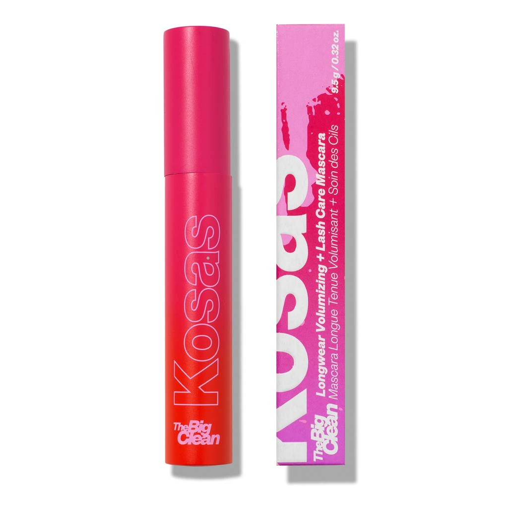 KOSAS The Big Clean Longwear Volumizing + Lash Care Mascara 4