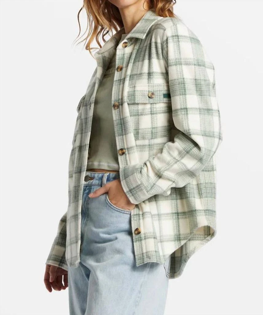 Billabong Forge Fleece Flannel In Hunter 1