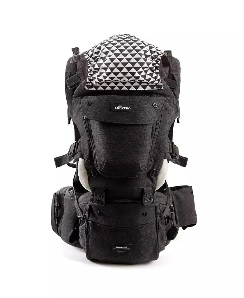 Sunveno 3-in-1 Ergonomic Hip Seat Baby Carrier for Newborns to Toddlers 2