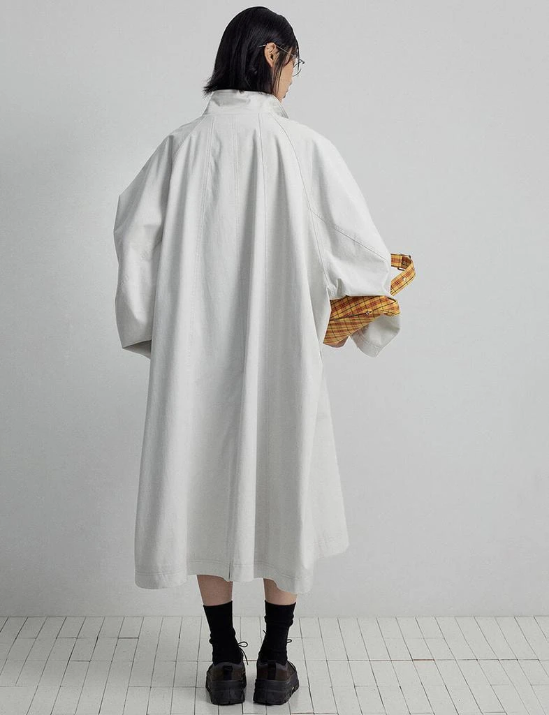 Pixie Market White Cocoon Jacket 4