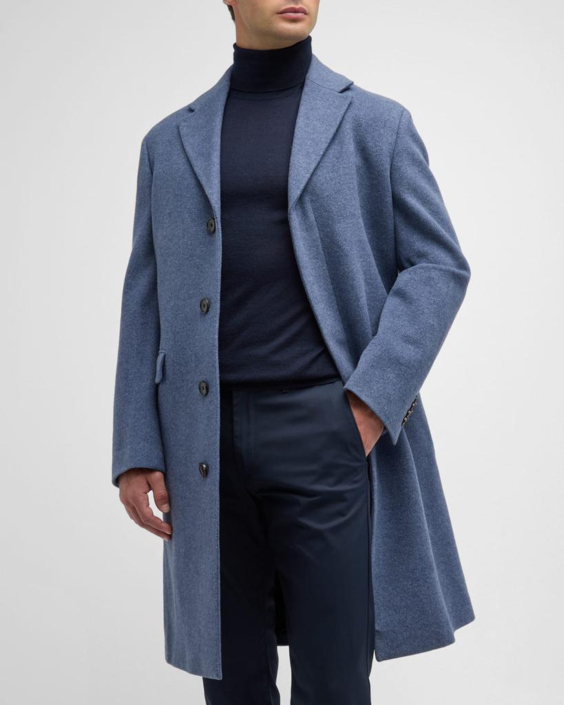 Cardinal of Canada Men's Mercer Classic Wool-Blend Topcoat