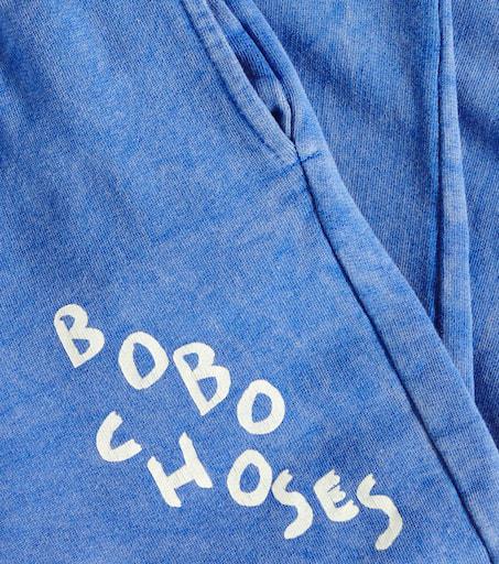 BOBO CHOSES Logo cotton jersey sweatpants