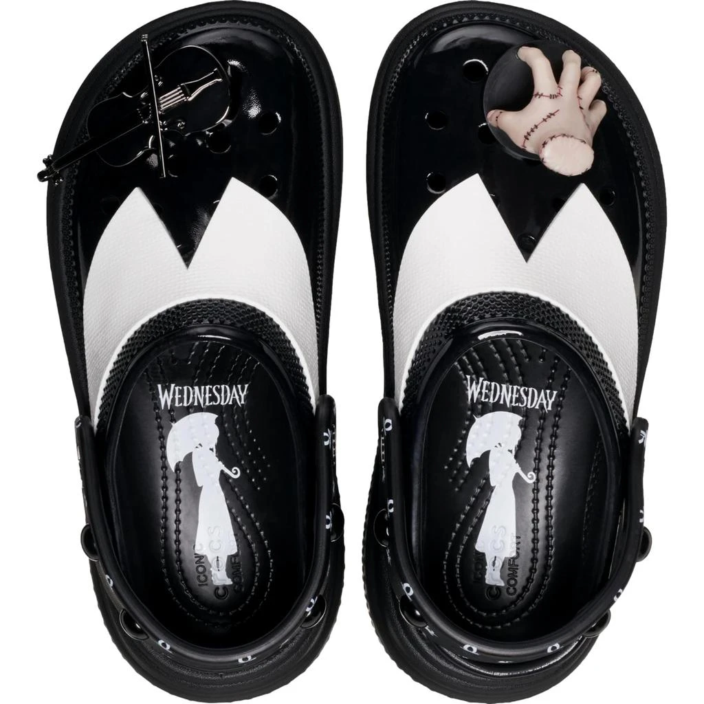 Crocs Men
s  Wednesday Addams Stomp Clog Black 210214-001 2