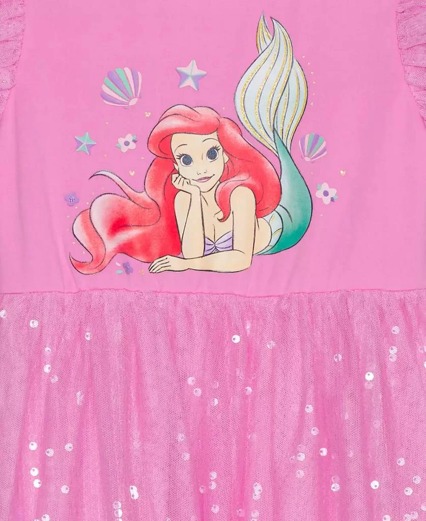 Disney Toddler & Little Girls Ariel Smile Long-Sleeve Dress 3