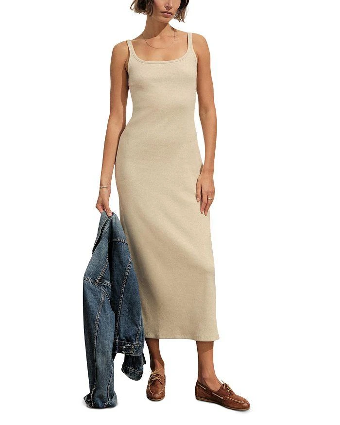 Buck Mason Ribbed Scoop Neck Tank Dress - Dresses & Skirts - Free Shipping  - BeyondStyle