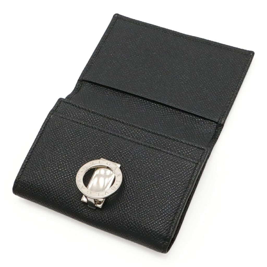 BVLGARI Leather Card Case (Pre-Owned) 5
