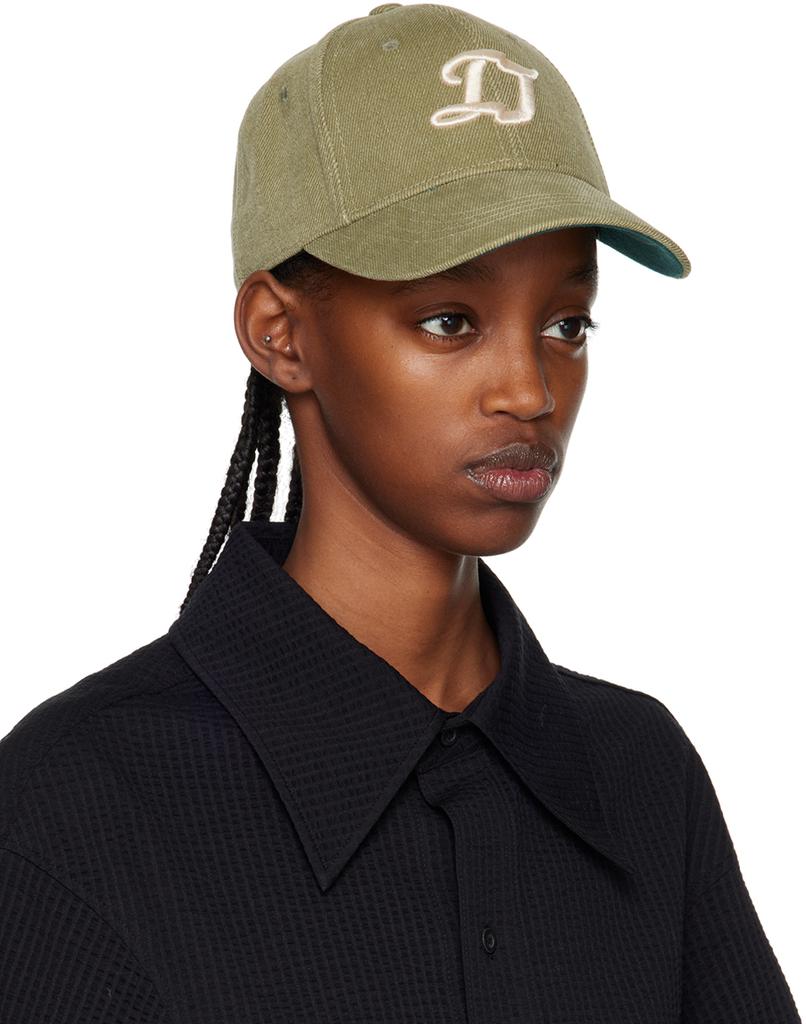 ADER error Khaki Cursive TRS Cap