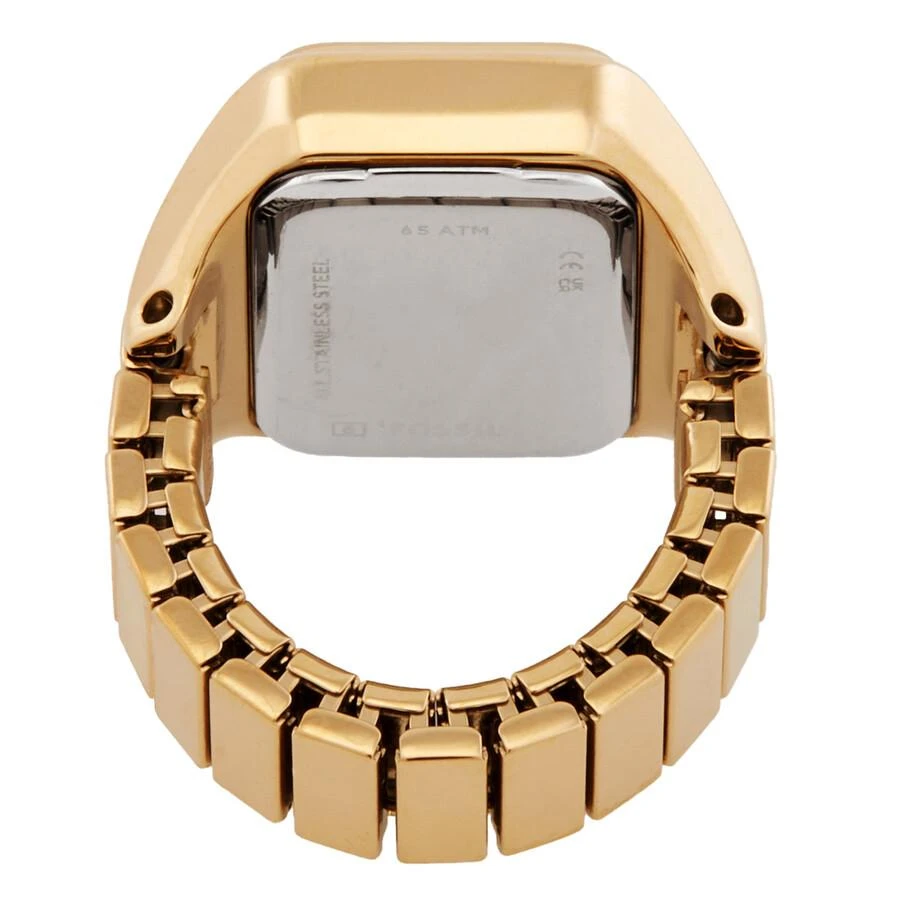 Fossil Raquel Watch Ring Two-Hand Gold-Tone Stainless Steel Watch ES5447 3