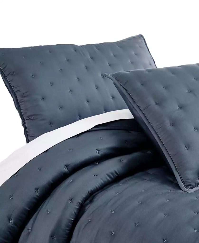 SOUTHSHORE FINE LINENS Luxurious 100% Viscose 3-Pc. Quilt Set