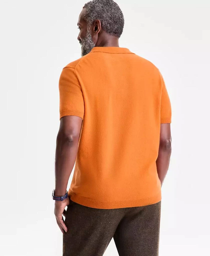 Club Room Men's Regular-Fit 100% Cashmere Sweater Polo Shirt, Macy's Exclusive 6