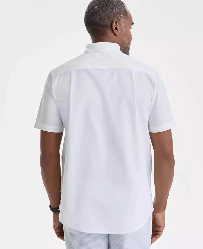Club Room Men's Short Sleeve Button-Down Oxford Shirt, Created for Macy's 4