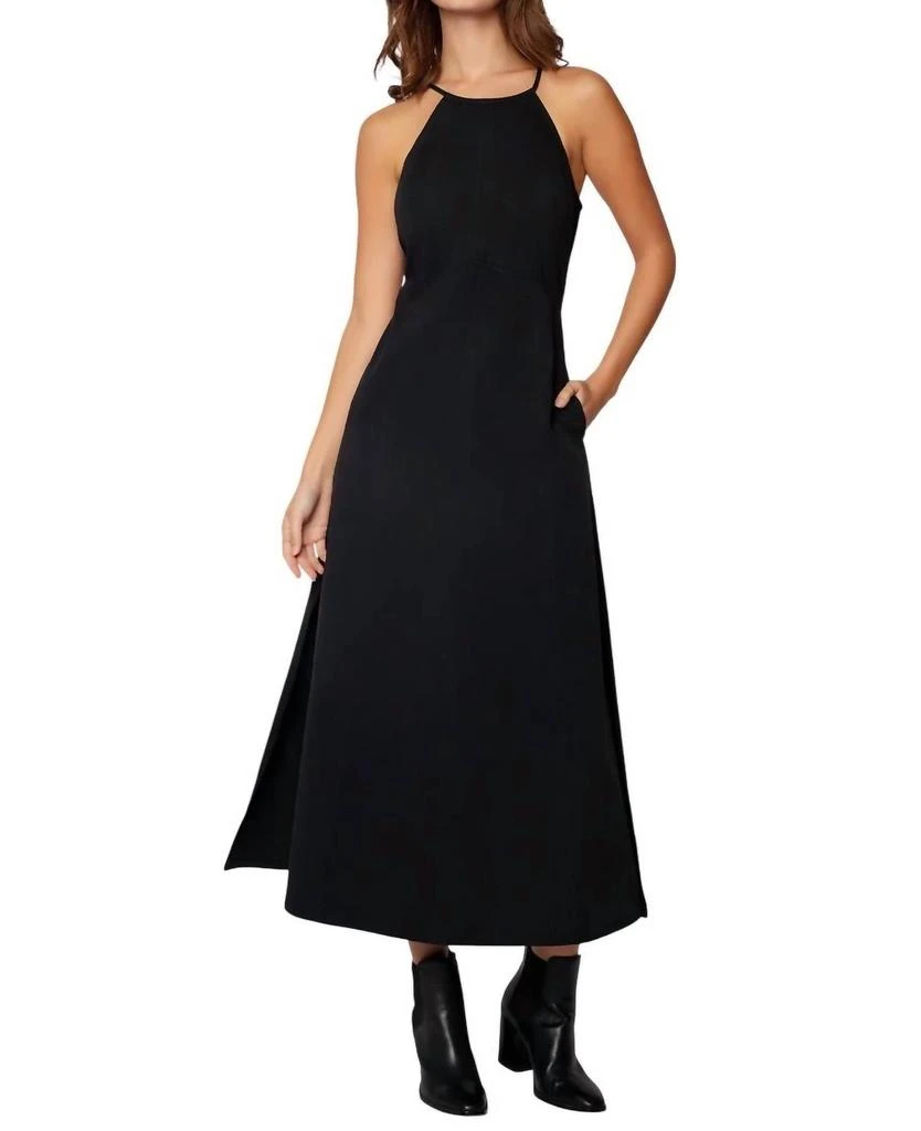 Lost and Wander Giardino Maxi Dress In Black 1