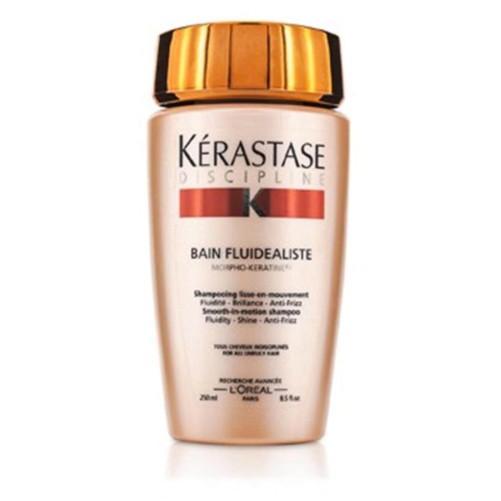 Kérastase 181211 Discipline Bain Fluidealiste Smooth-in-Motion Shampoo for All Unruly Hair, 250 ml-8.5 oz