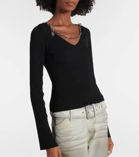 Acne Studios Chain-detail sweater 5