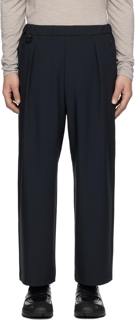 DESCENTE Black Tech Regular Trousers