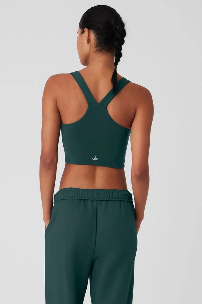 Alo Airbrush Real Bra Tank - Soft Mulberry 2