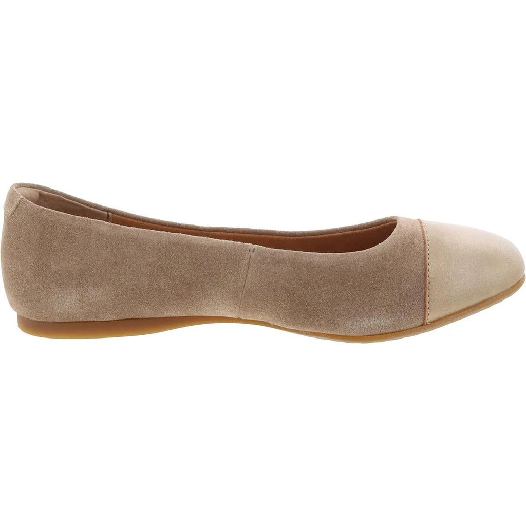 Born BATTI Womens Mixed Media Faux Suede Ballet Flats 2