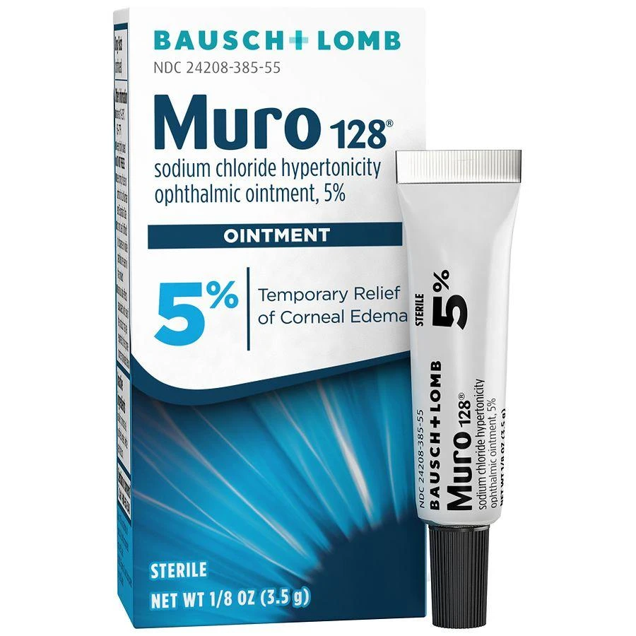 Muro 128 5% Sodium Chloride Hypertonicity Ophthalmic Ointment